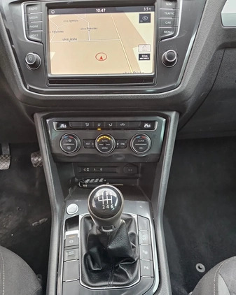 Volkswagen Tiguan cena 31900 przebieg: 138000, rok produkcji 2016 z Chodzież małe 596